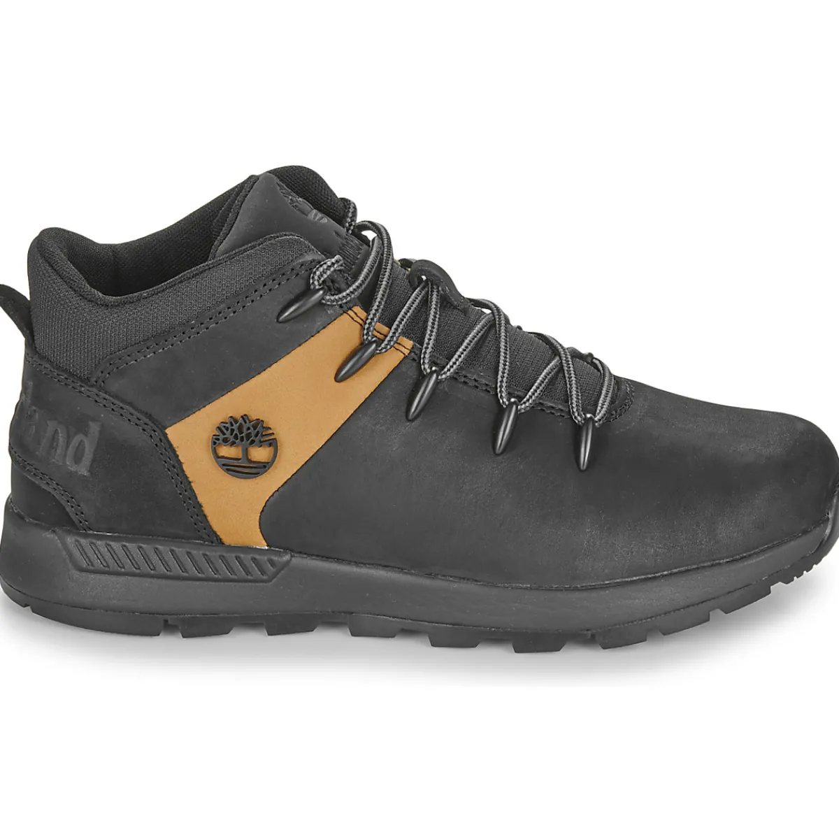 Baskets Mode^Timberland - SPRINT TREKKER MID LACE UP Noir