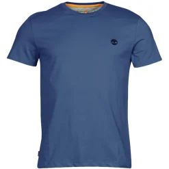 T-shirts & Polos^Timberland - SS DUNSTAN RIVER CREW TEE Bleu