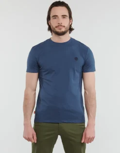 T-shirts & Polos^Timberland - SS DUNSTAN RIVER CREW TEE Bleu