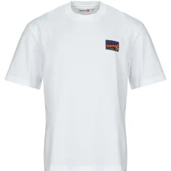 T-shirts & Polos^Timberland - SS GRAPHIC TEE Blanc
