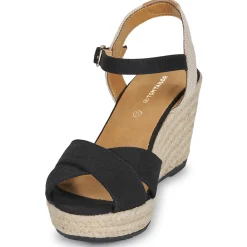 Sandales Et Nu-pieds^Tom Tailor - THERESA Noir