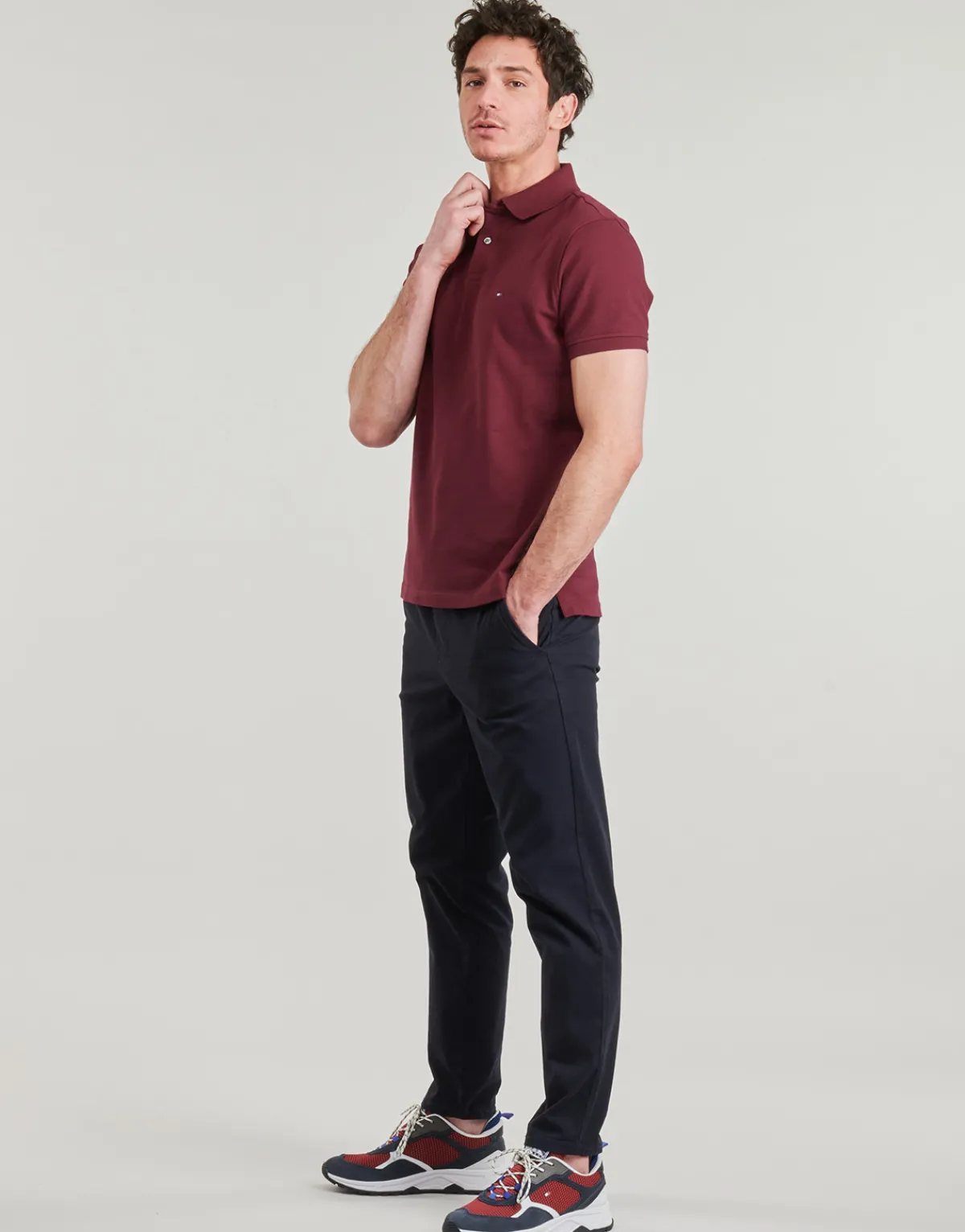 T-shirts & Polos^Tommy Hilfiger - 1985 REGULAR POLO Rouge