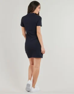 Robes^Tommy Hilfiger - 1985 SLIM PIQUE POLO DRESS SS Marine