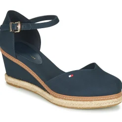 Sandales Et Nu-pieds^Tommy Hilfiger - BASIC CLOSED TOE MID WEDGE Bleu