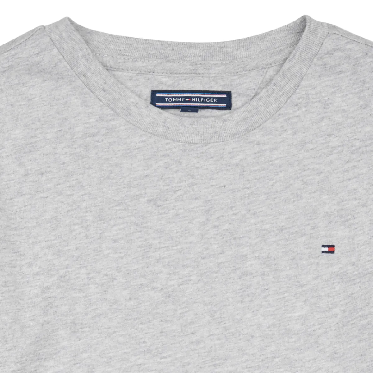 T-shirts & Polos^Tommy Hilfiger - BOYS BASIC CN KNIT L/S Gris