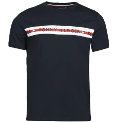 T-shirts & Polos^Tommy Hilfiger - CN SS TEE LOGO Marine