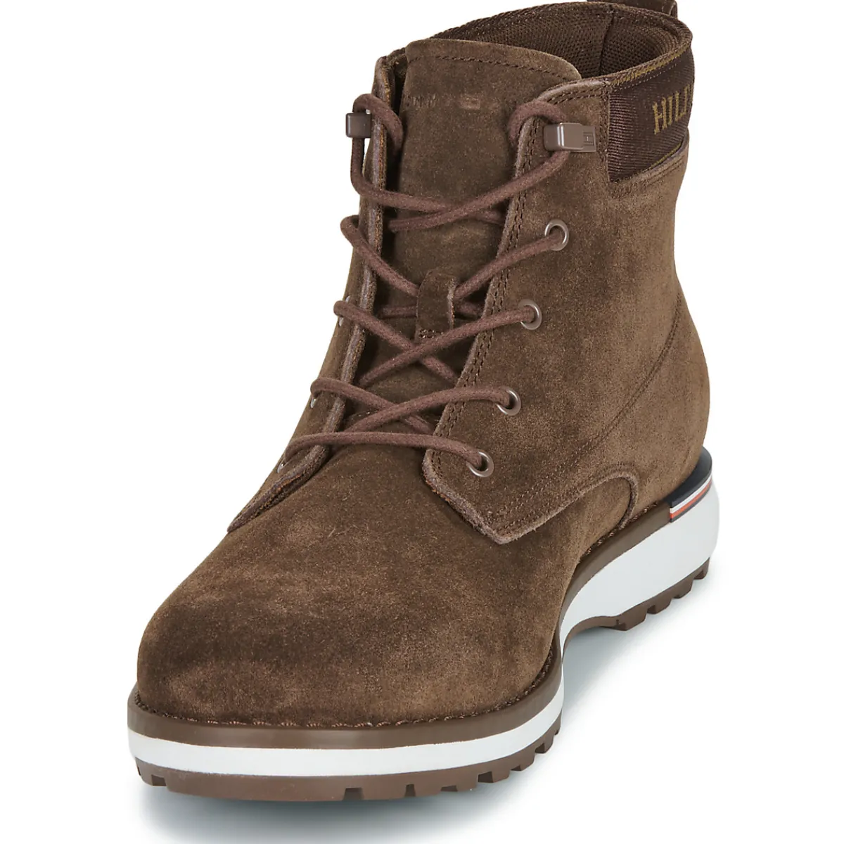Bottines / Boots^Tommy Hilfiger - CORPORATE OUTDOOR SUEDE BOOT Marron