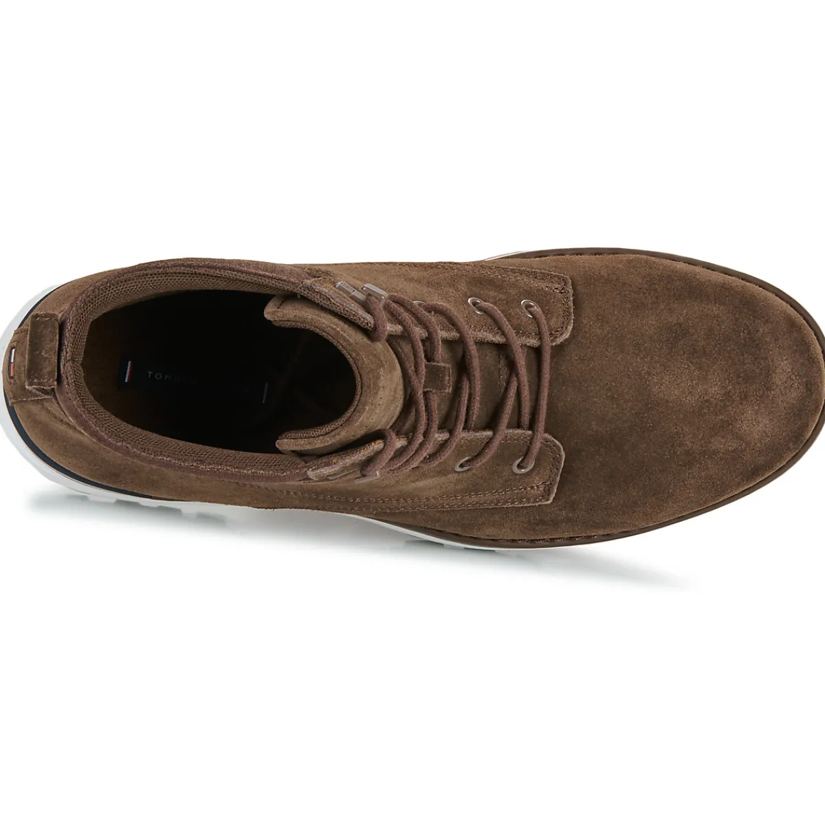 Bottines / Boots^Tommy Hilfiger - CORPORATE OUTDOOR SUEDE BOOT Marron