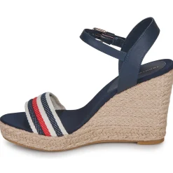 Sandales Et Nu-pieds^Tommy Hilfiger - CORPORATE WEDGE Marine