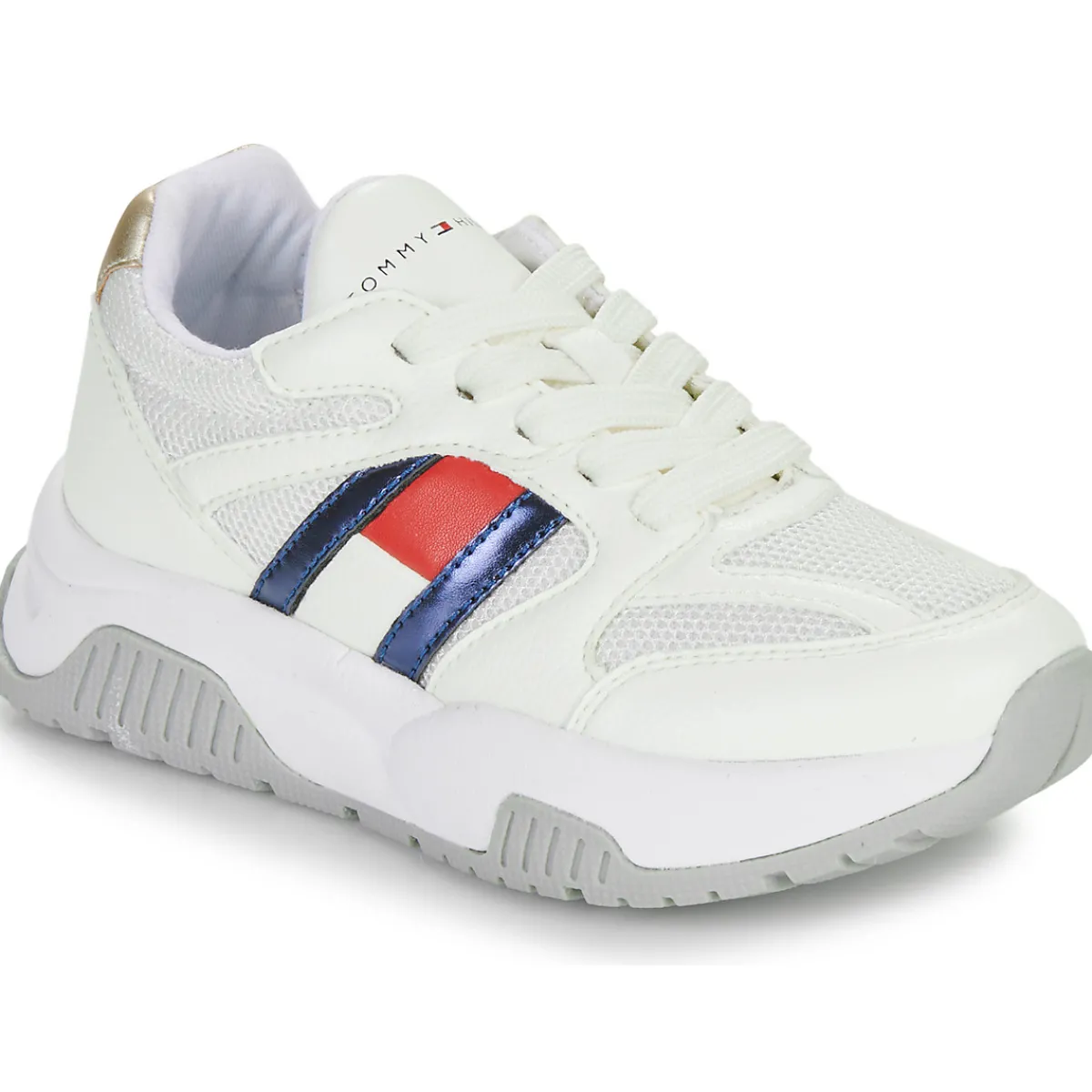 Baskets Mode^Tommy Hilfiger - DAPHNE Blanc