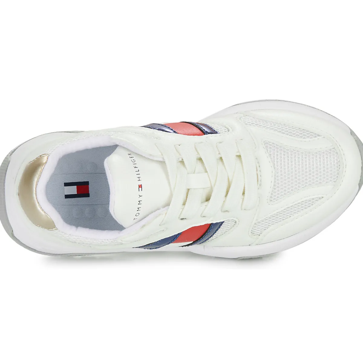 Baskets Mode^Tommy Hilfiger - DAPHNE Blanc