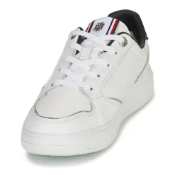 Baskets Mode^Tommy Hilfiger - ELEVATED CUPSOLE SNEAKER Blanc