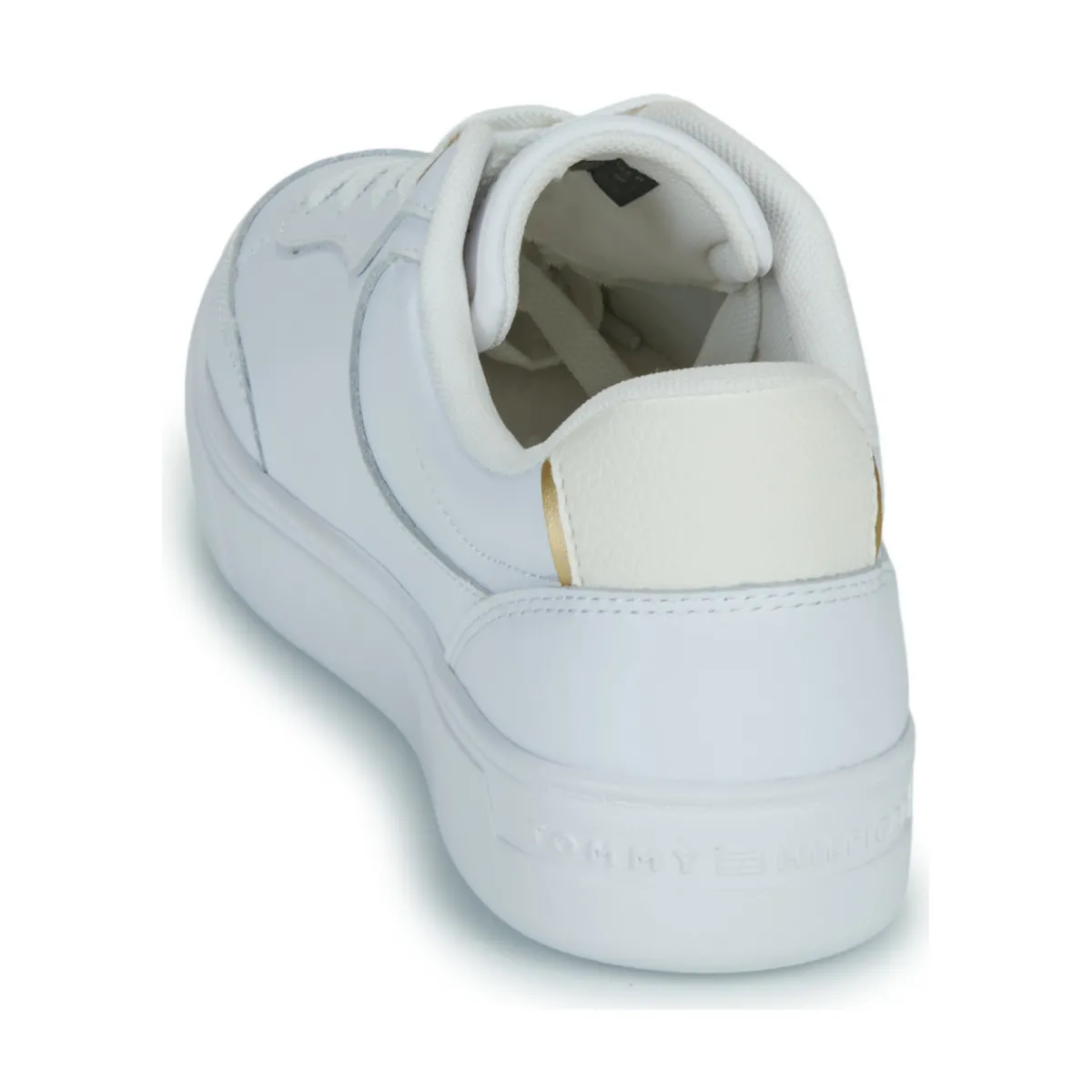 Baskets Mode^Tommy Hilfiger - ESSENTIAL CHIC COURT SNEAKER Blanc