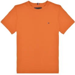 T-shirts & Polos^Tommy Hilfiger - ESSENTIAL COTTON REG TEE S/S Orange