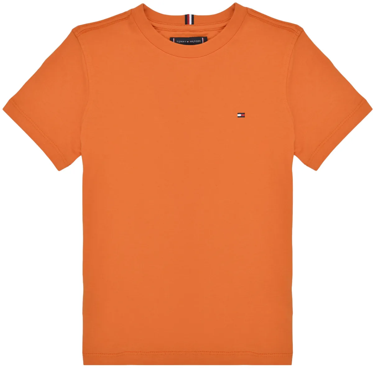 T-shirts & Polos^Tommy Hilfiger - ESSENTIAL COTTON REG TEE S/S Orange