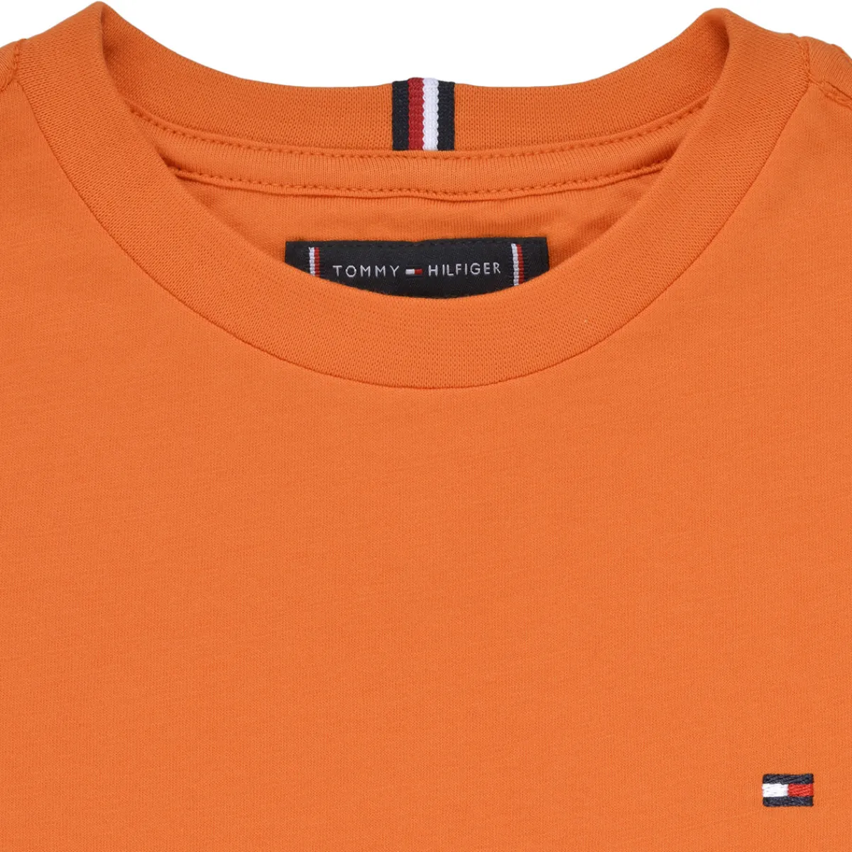 T-shirts & Polos^Tommy Hilfiger - ESSENTIAL COTTON REG TEE S/S Orange