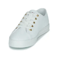Baskets Mode^Tommy Hilfiger - ESSENTIAL SNEAKER Blanc