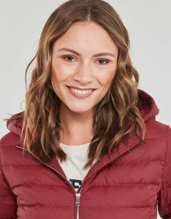 Manteaux^Tommy Hilfiger - FEMININE LW DOWN JACKET Rouge