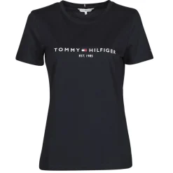 T-shirts & Polos^Tommy Hilfiger - HERITAGE HILFIGER CNK RG TEE Marine