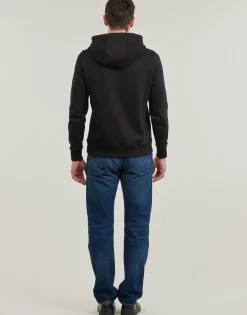 Sweats & Polaires^Tommy Hilfiger - HILFIGER CHEST INSERT HOODY Marine