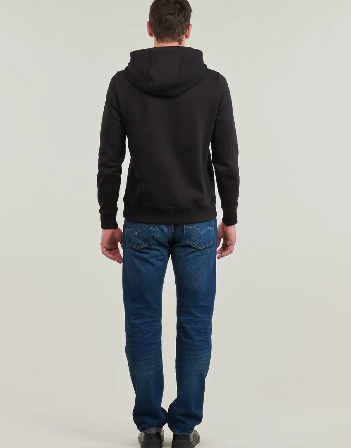 Sweats & Polaires^Tommy Hilfiger - HILFIGER CHEST INSERT HOODY Marine