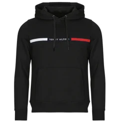 Sweats & Polaires^Tommy Hilfiger - HILFIGER CHEST INSERT HOODY Marine