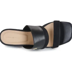 Sandales Et Nu-pieds^Tommy Hilfiger - LEATHER Noir
