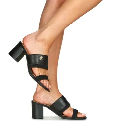 Sandales Et Nu-pieds^Tommy Hilfiger - LEATHER Noir