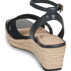 Sandales Et Nu-pieds^Tommy Hilfiger - LEATHER Noir