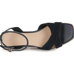 Sandales Et Nu-pieds^Tommy Hilfiger - LEATHER Noir