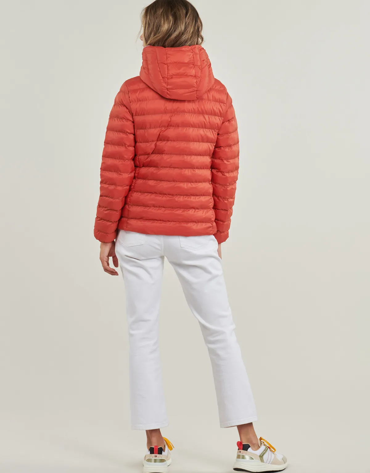Manteaux^Tommy Hilfiger - LW PADDED GLOBAL STRIPE JACKET Rouge