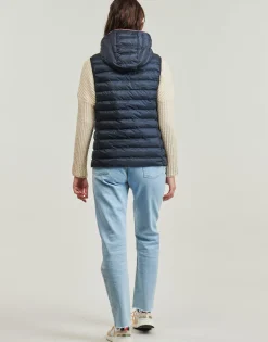 Manteaux^Tommy Hilfiger - LW PADDED GLOBAL STRIPE VEST Marine