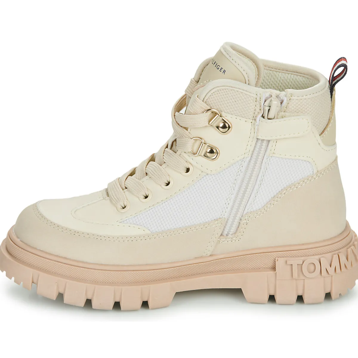 Baskets Mode^Tommy Hilfiger - MICHIGAN Beige