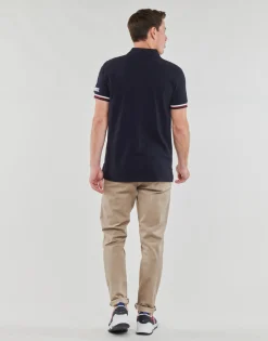 T-shirts & Polos^Tommy Hilfiger - MONOTYPE GS CUFF SLIM POLO Marine