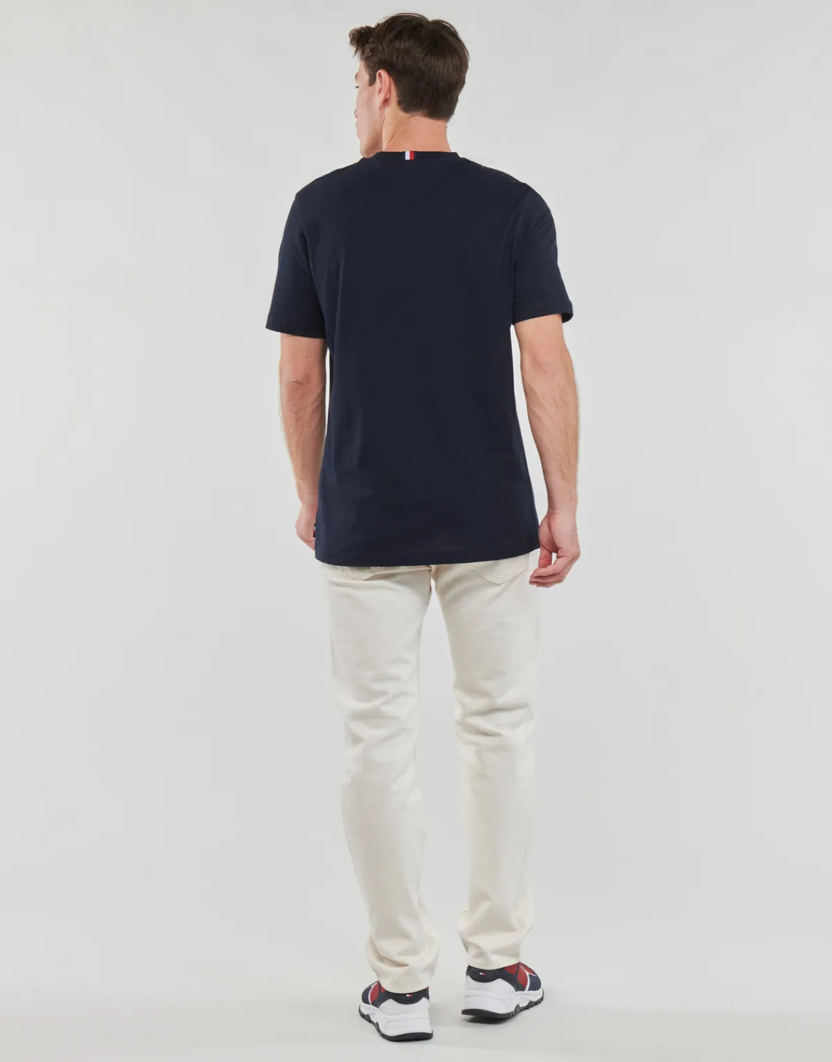 T-shirts & Polos^Tommy Hilfiger - MONOTYPE SMALL CHEST PLACEMENT Marine
