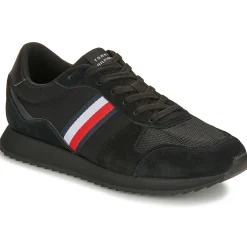 Baskets Mode^Tommy Hilfiger - RUNNER EVO MIX ESS Noir