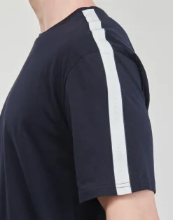 T-shirts & Polos^Tommy Hilfiger - SS TEE LOGO Marine