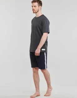 T-shirts & Polos^Tommy Hilfiger - SS TEE LOGO Gris