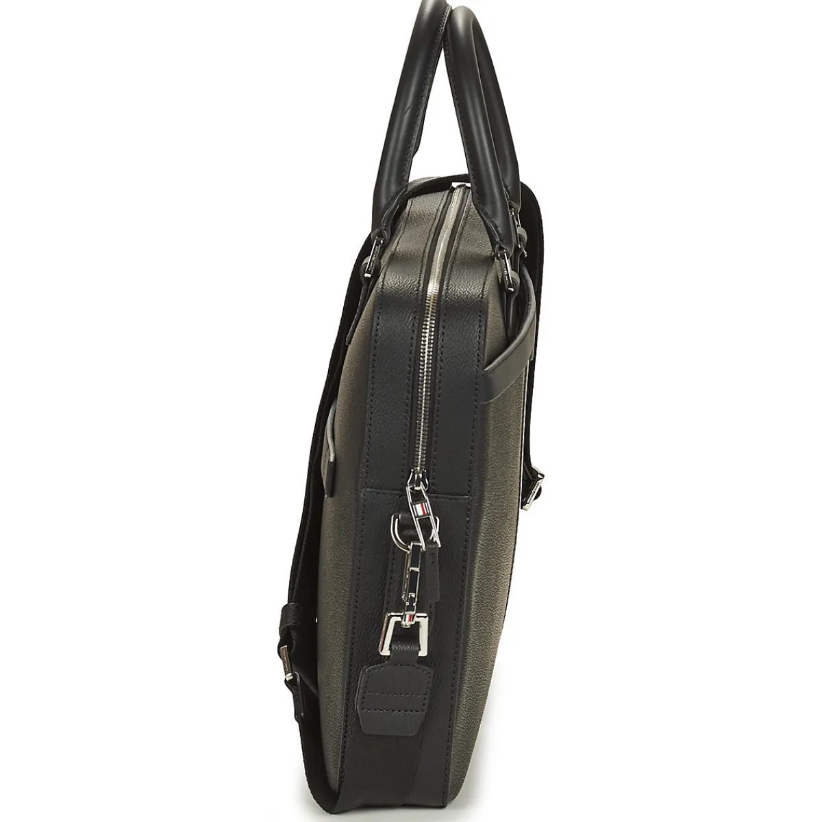 Porte-documents / Serviettes^Tommy Hilfiger - TH COATED CANVAS COMPUTER BAG Noir