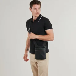 Pochettes / Sacoches^Tommy Hilfiger - TH CORP MINI CROSSOVER Noir