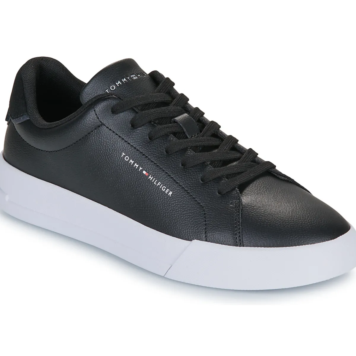 Baskets Mode^Tommy Hilfiger - TH COURT LTH DETAIL ESS