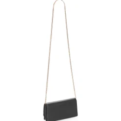 Besaces / Sacs Bandoulière^Tommy Hilfiger - TH HERITAGE LRG FLAG W/CHAIN Noir