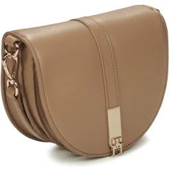 Sacs À Main^Tommy Hilfiger - TH HERITAGE SADDLE BAG Marron