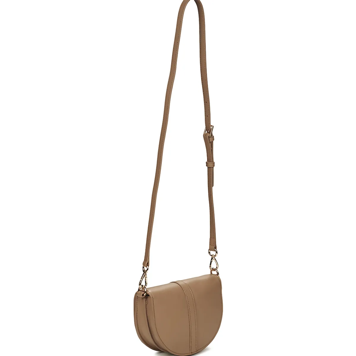 Sacs À Main^Tommy Hilfiger - TH HERITAGE SADDLE BAG Marron