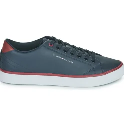 Baskets Mode^Tommy Hilfiger - TH HI VULC CORE LOW LEATHER Marine