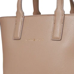 Sacs À Main^Tommy Hilfiger - TH LOGOTAPE MINI TOTE Marron