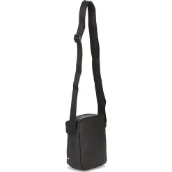 Pochettes / Sacoches^Tommy Hilfiger - TH MONOTYPE PU MINI REPORTER Noir