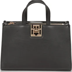 Sacs À Main^Tommy Hilfiger - TH RESET MINI TOTE Noir