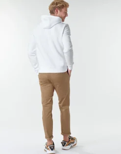 Sweats & Polaires^Tommy Hilfiger - TOMMY LOGO HOODY Blanc