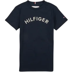 T-shirts & Polos^Tommy Hilfiger - U HILFIGER ARCHED TEE Marine